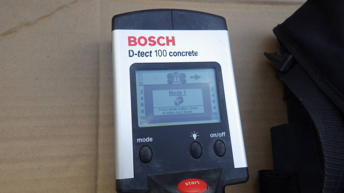 BOSCH D-TECT100 　鉄筋センサー　ウォ―ルスキャナー_画像3