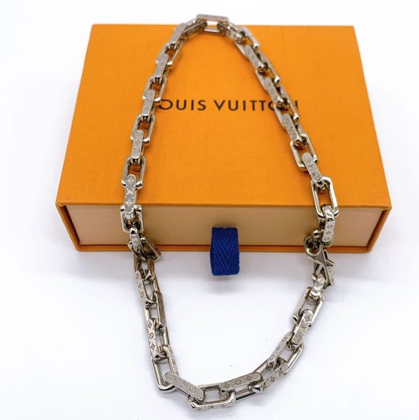 LOUIS VUITTON コリエ モノグラム ネックレス チェーン 保存袋付き www