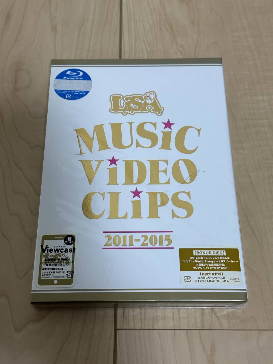 【美品】LiSA MUSiC ViDEO CLiPS 2011-2015 [Blu-ray](初回生産仕様)_画像1