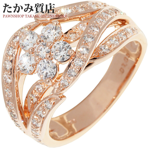 特売 指輪 K18PG ダイヤ1.05ct ピンクゴールド台 - fishtowndistrict.com