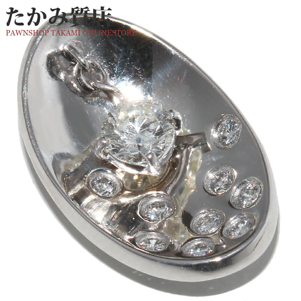 新発売】 ペンダントトップ ダイヤ0.20ct/ダイヤ0.10ct Pt900