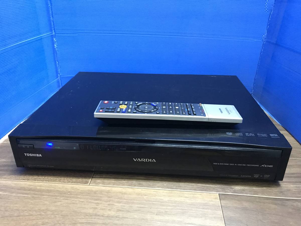 東芝 VARDIA HDD&DVDレコーダー RD-S303　純正リモコン付　中古品B-6898_画像1