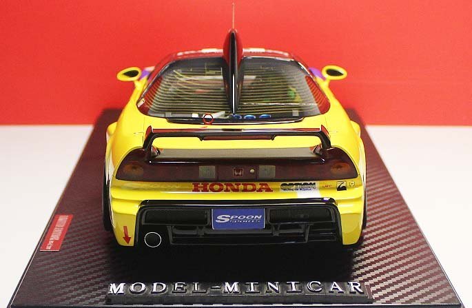 最後1台 超 な 世界限定 ONE MODEL 1/18 ホンダ HONDA NSX NSX-R Spoon ...