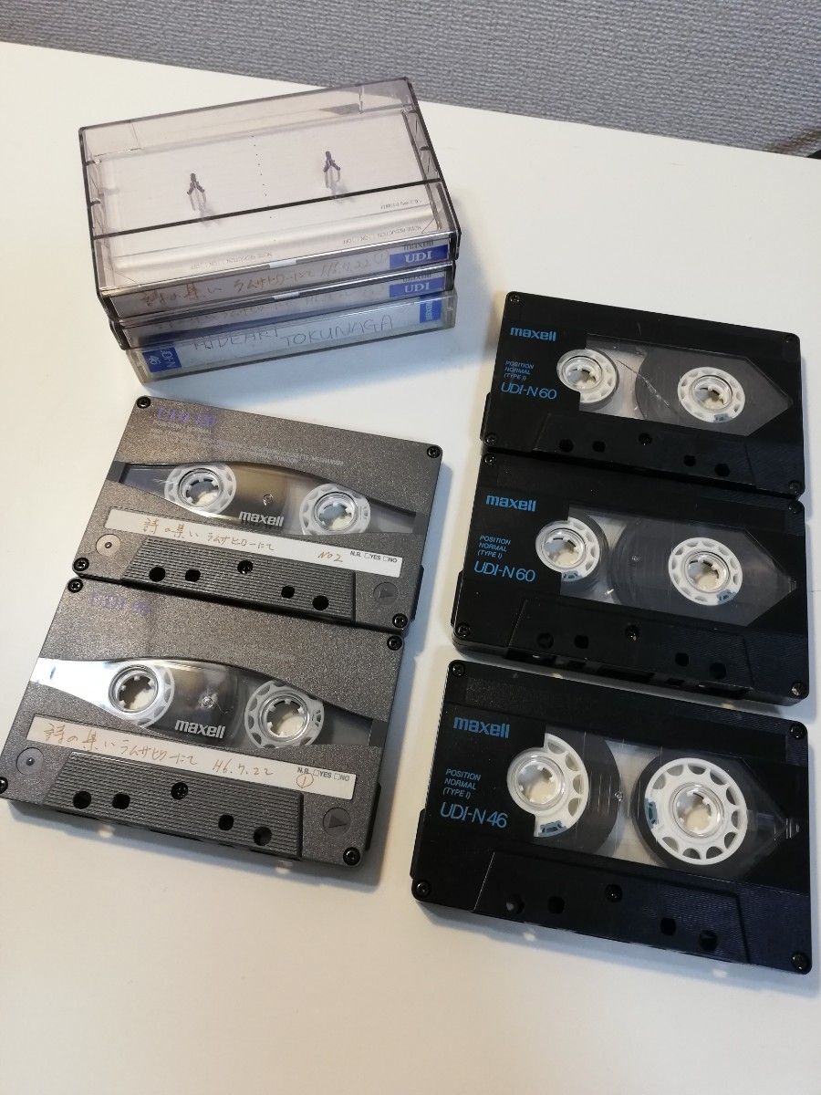maxell マクセル ノーマル カセットテープ UDI/UD1-N 中古 録音 maxell マクセル ノーマル カセットテープ UDI/UD1-N 中古 録音