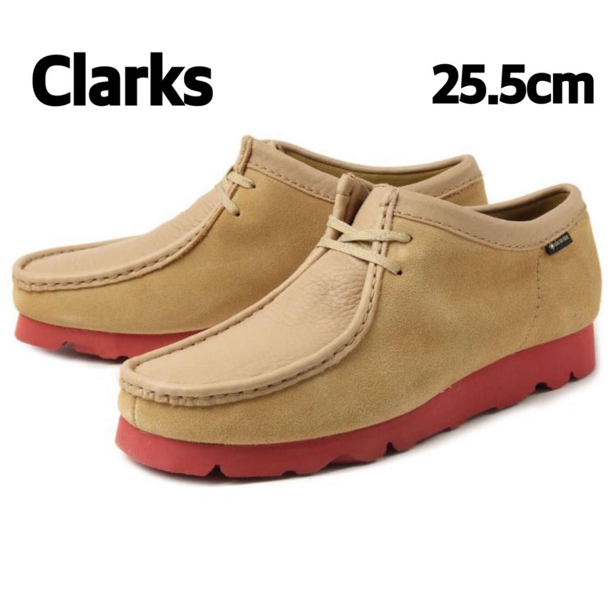 Clarks クラークス WALLABEE GTX ワラビー ゴアテックス　メンズ　men's 25.5cm ブーツ　防水