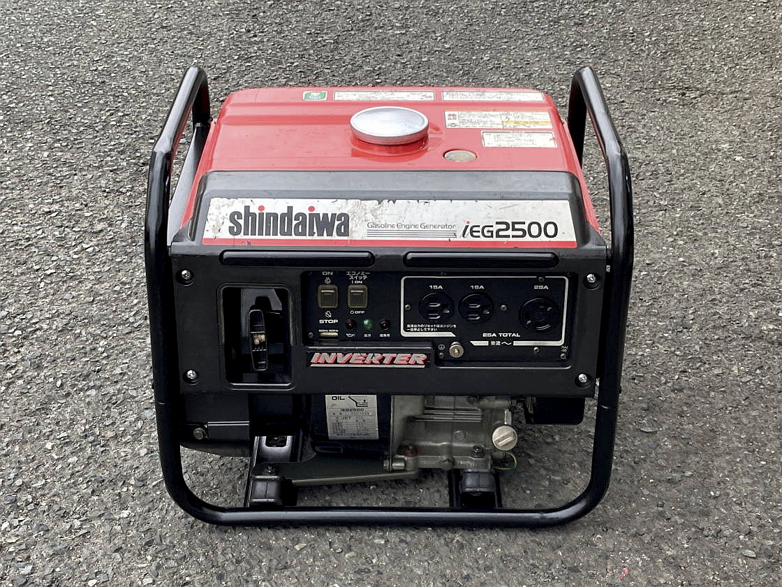 新ダイワ SHINDAIWA IEG2500 インバーター発電機 工具、DIY用品 | rare