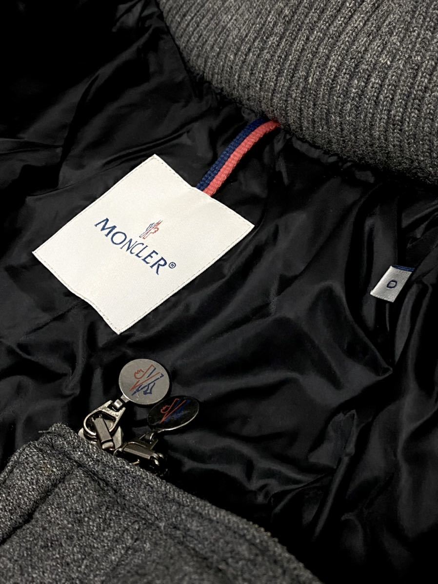 ★送料無料★モンクレール 最高傑作！即完売 美品 MONCLER「VANOISE ヴァノアーズ」199,500円 購入 黒ロゴ サイズ0 Mサイズ★の画像7