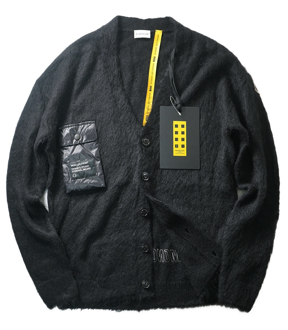 1年保証』 新品21‐22AW 上質な素材感を愉しむモヘアニットカーディガン