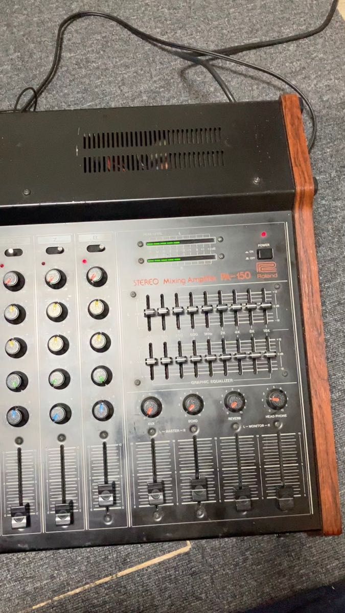 Roland PA-150 アナログミキサー アンプ パラメトリックEQ Roland PA-150 アナログミキサー アンプ パラメトリックEQ