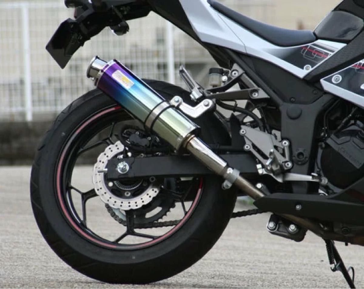 T-ポイント5倍】 新品 Realize バイクマフラー カワサキ ニンジャ250