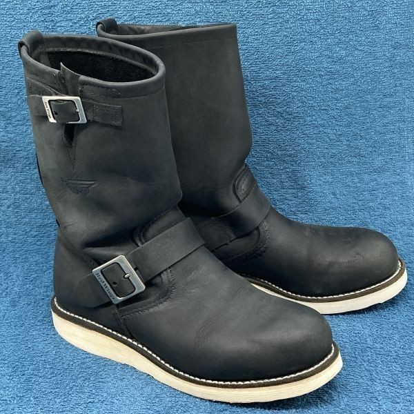 即決☆RED WING 2974 08年 エンジニアブーツ レッドウィング メンズ 黒