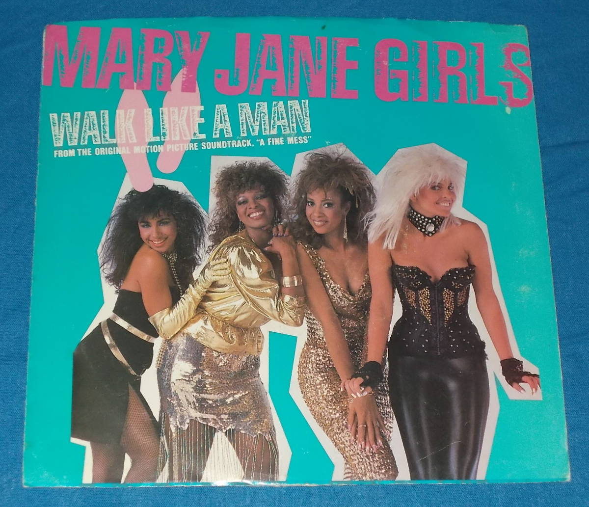 ☆7inch EP★US盤●MARY JANE GIRLS/メリー・ジェーン・ガールズ「Walk Like A Man/ウォーク・ライク・ア・マン」80sR&B名曲!●_画像1
