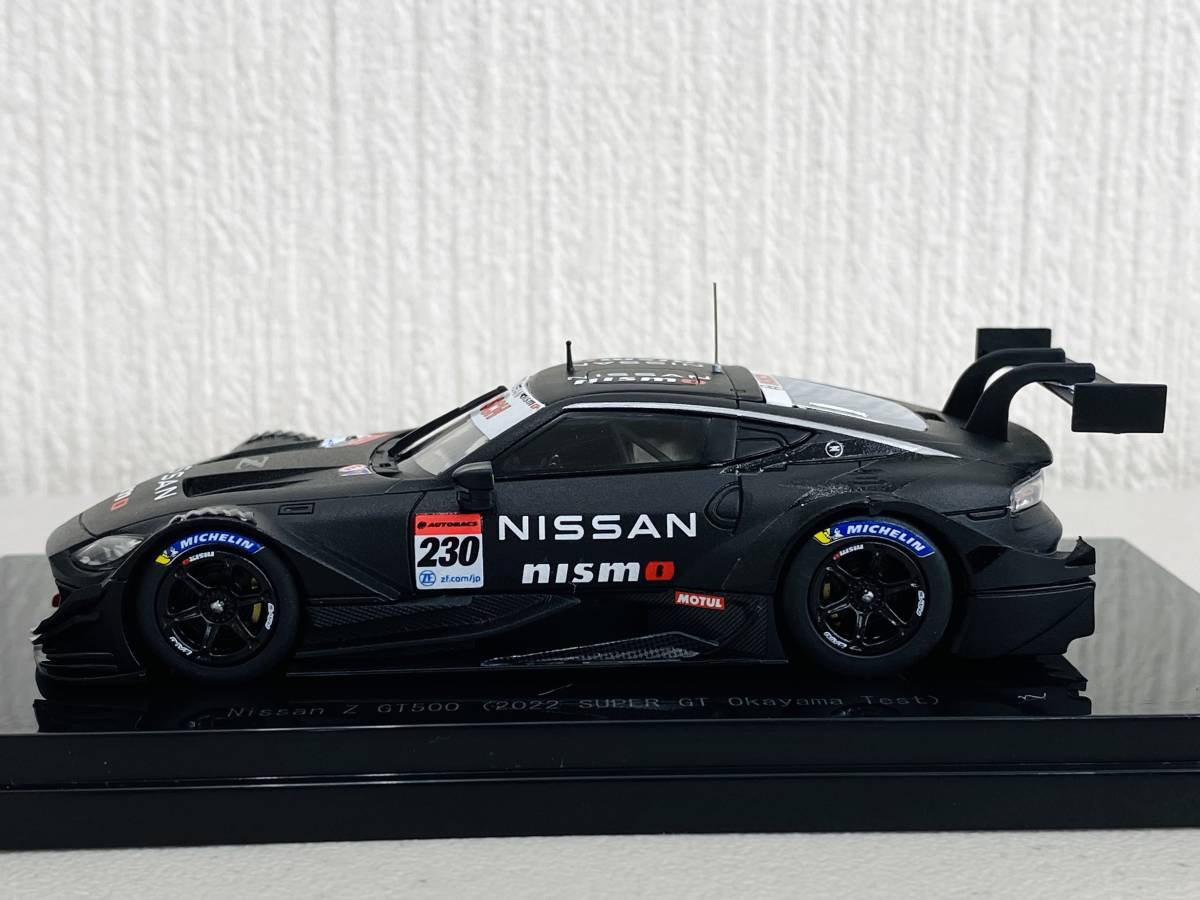 エブロ 1/43 ニッサン Z スーパーGT 2022 岡山テスト No.230