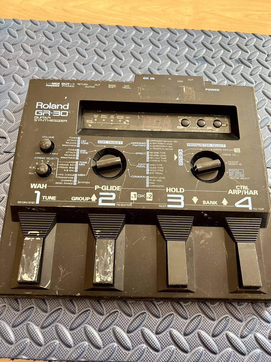 ヤフオク! - Roland GR-30 ローランド ギターシンセ 動作未...