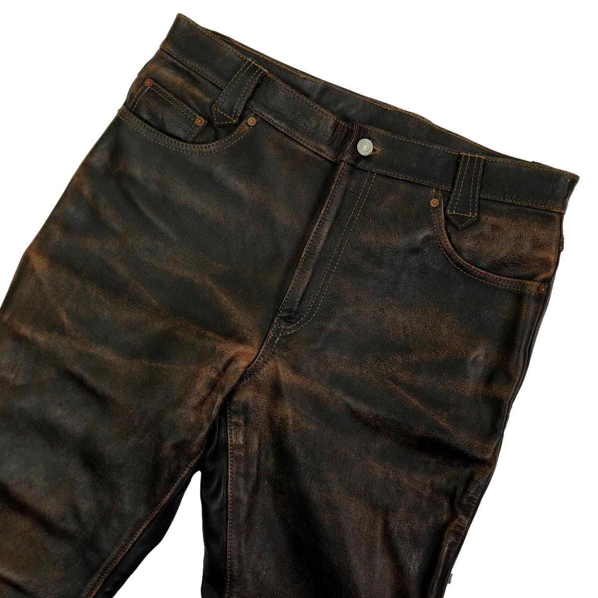 B2101】【新品同様】【定価15万円】【馬革】THE FLAT HEAD フラット