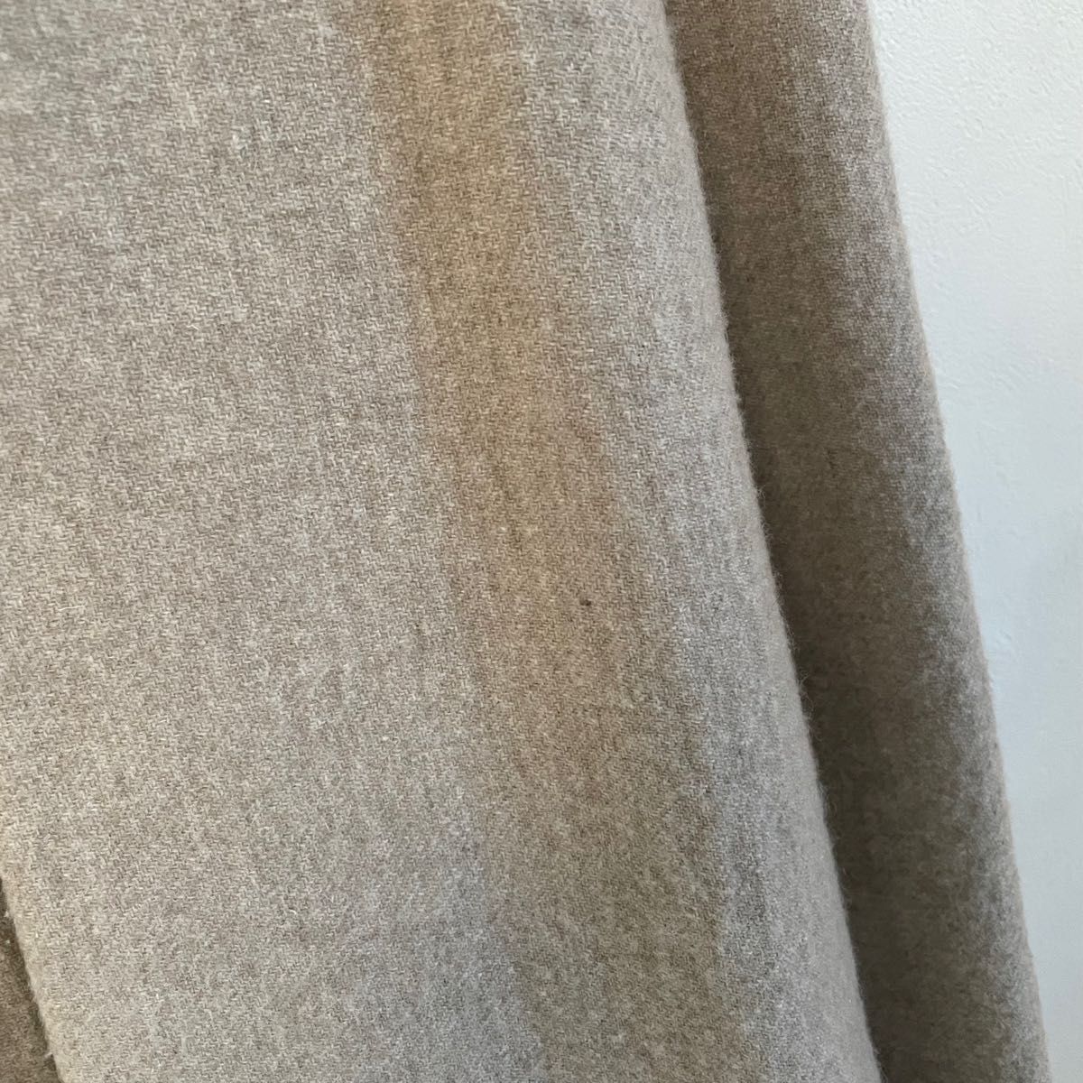 ZARA ザラ ベルト付ウールコートXS ベージュ ロング マキシ ノー ZARA ザラ ベルト付ウールコートXS ベージュ ロング マキシ ノー