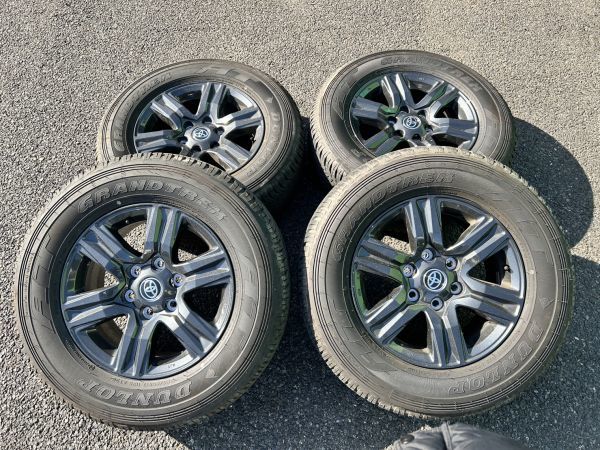 カラー HILUX 純正アルミ&タイヤ4本セット 265/65R17 uyTIa