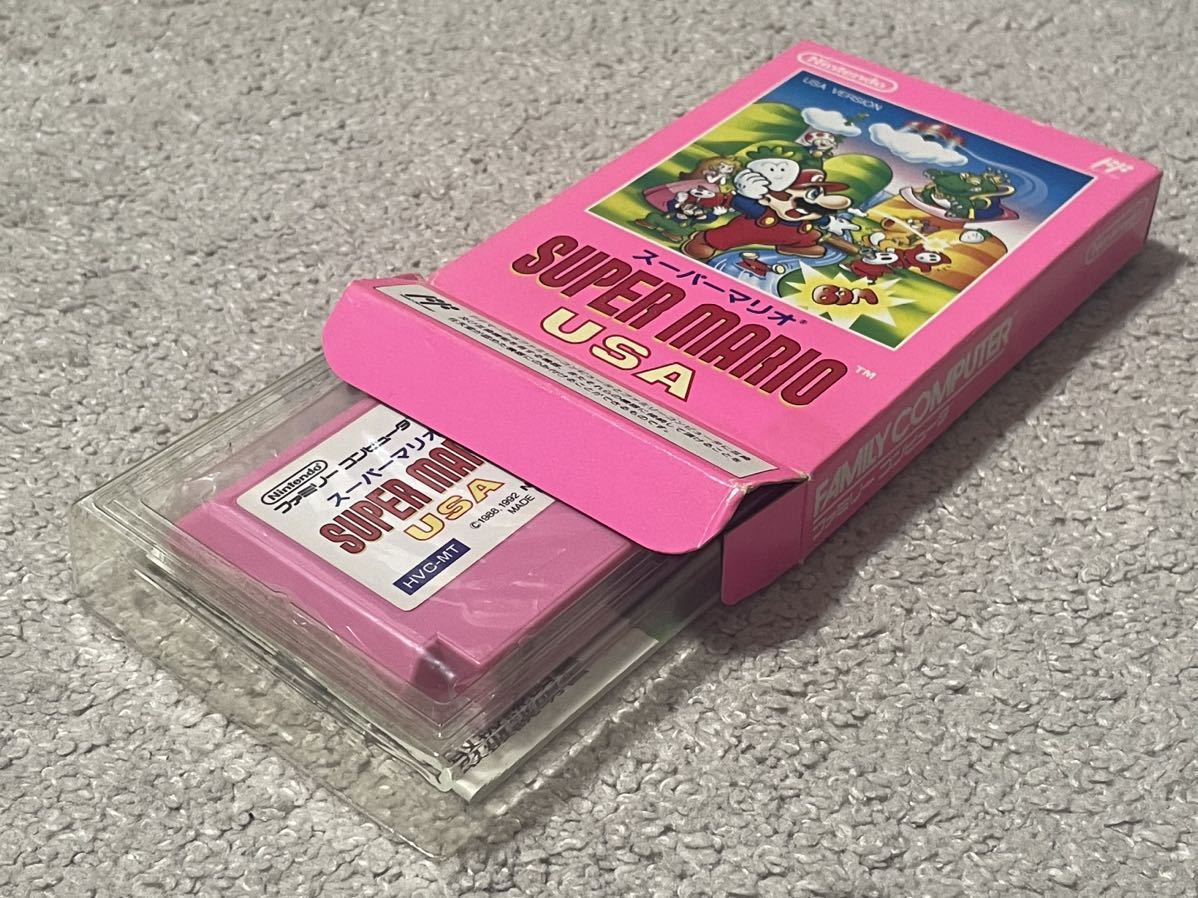 爆売り! 最後のFC用マリオシリーズ! スーパーマリオUSA 良品〜美品