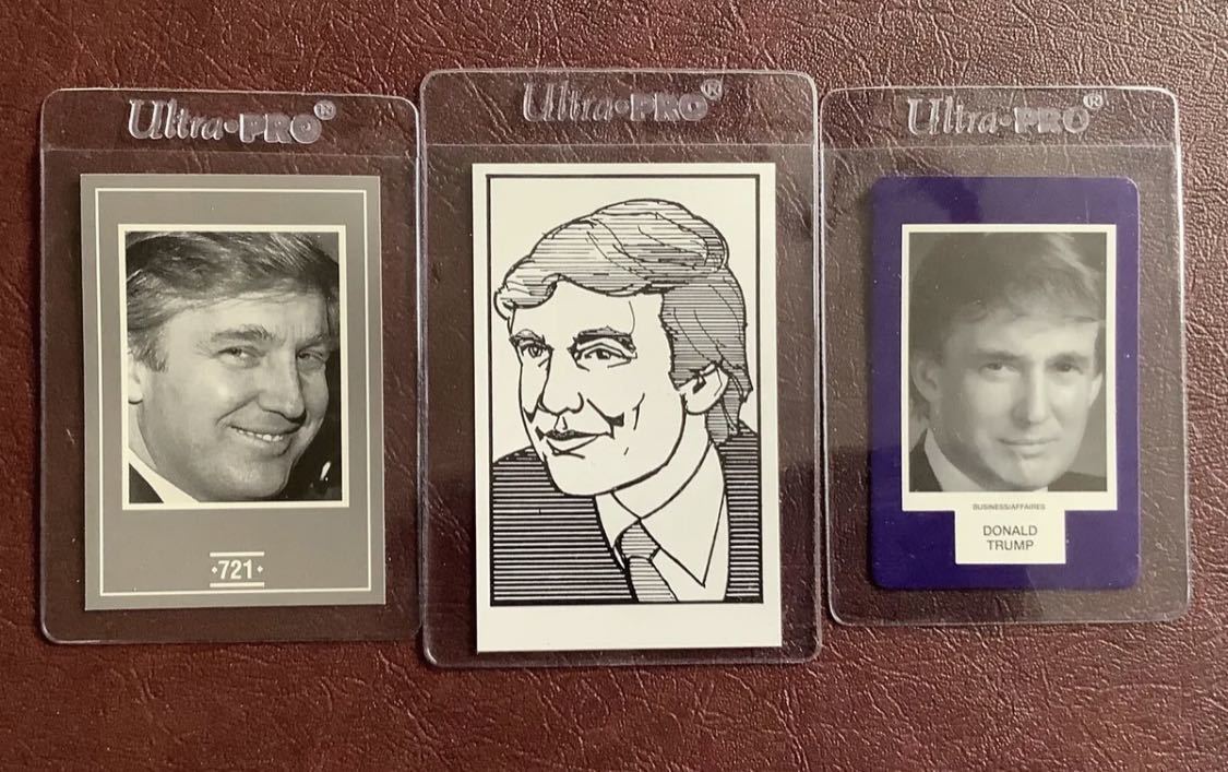 1990年代　ドナルドトランプ　大統領　トレーディングカード　おまけ付き