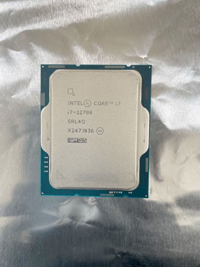 動作確認済 Core i7-12700 第12世代 インテル INTEL CPU みラッピング 
