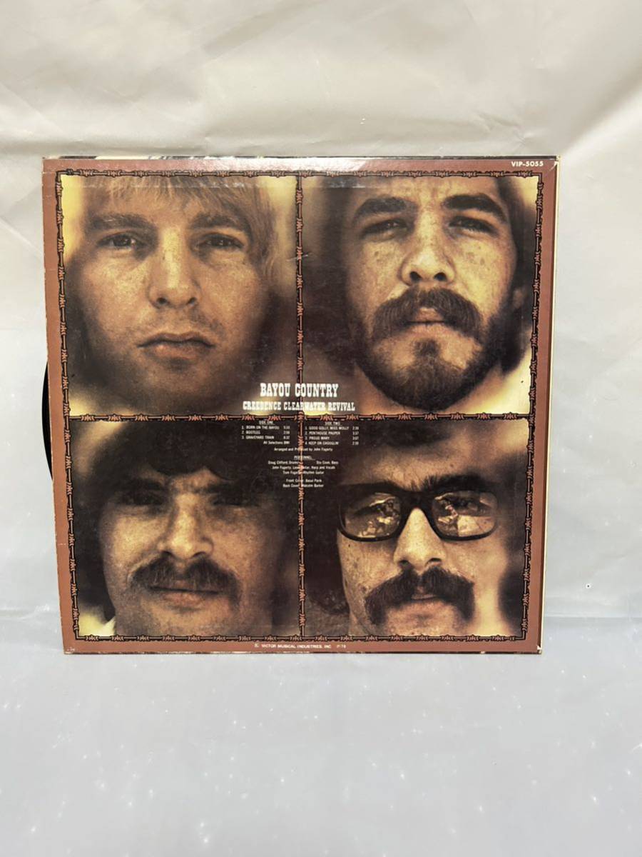 ◎D461◎LP レコード Creedence Clearwater Revival クリーデンス・クリアウォーター・リバイバル Bayou Country バイヨー・カントリー_画像2