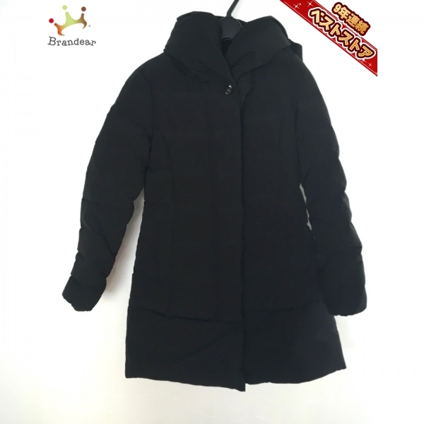 ウールリッチ WOOLRICH ダウンコート サイズS - 黒 レディース 長袖/冬