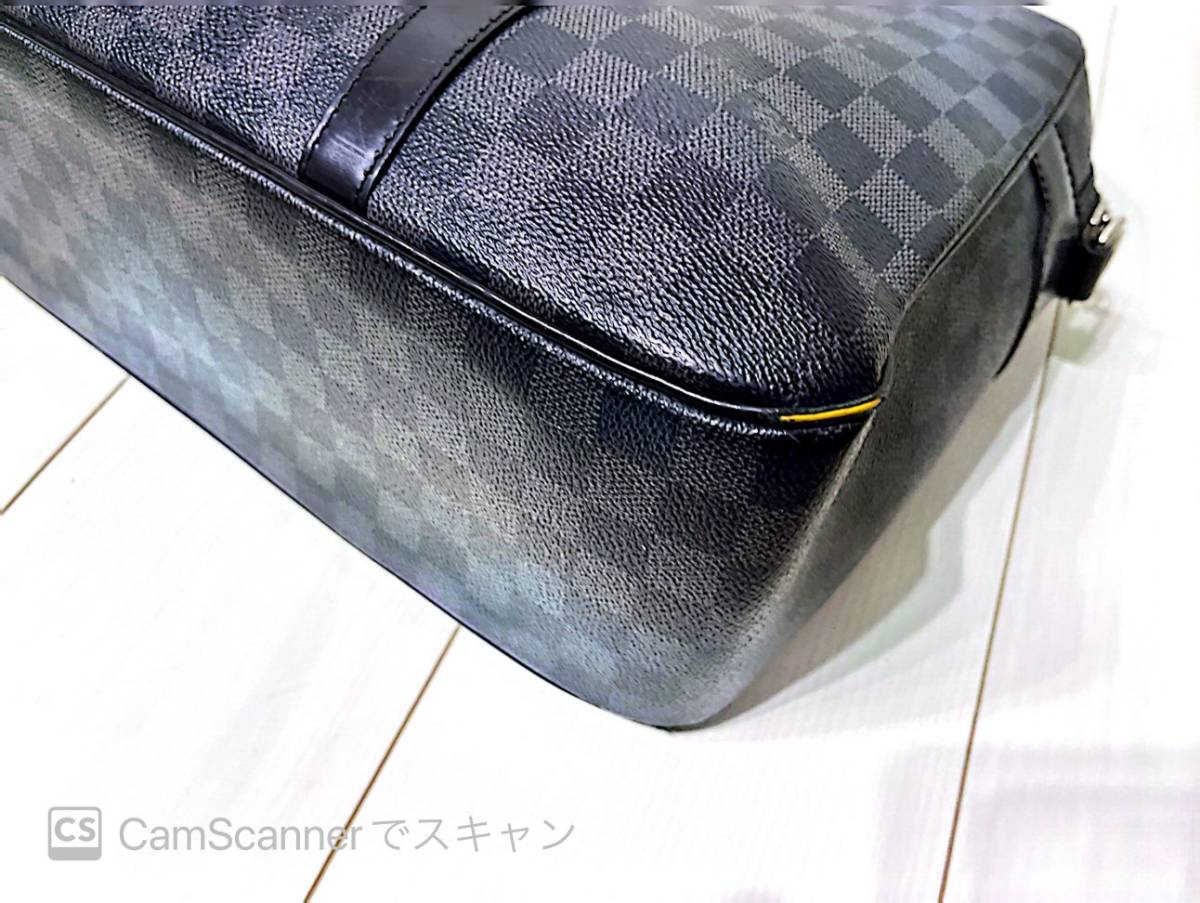 ルイヴィトン LOUIS VUITTON ダミエ グラフィット ヨーン ビジネス
