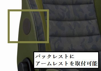 【BRIDE/ブリッド】 リクライニングシート EUROGHOST X オリーブグリーン シートヒーター付き(12V 専用) [E57CM3]_画像2