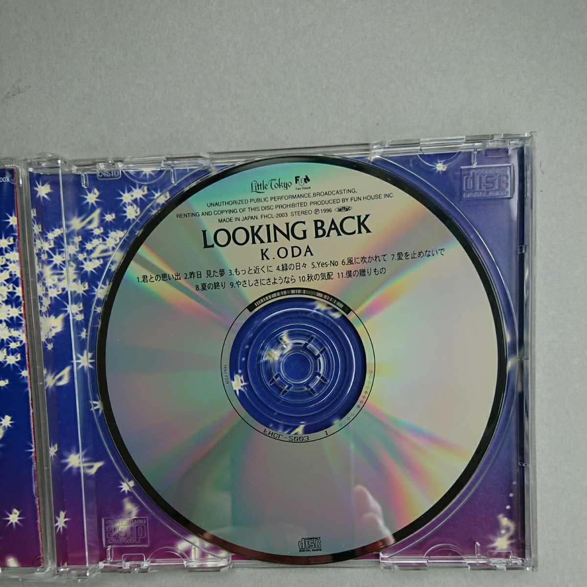 『小田和正/LOOKING BACK』中古CD ベスト_画像3