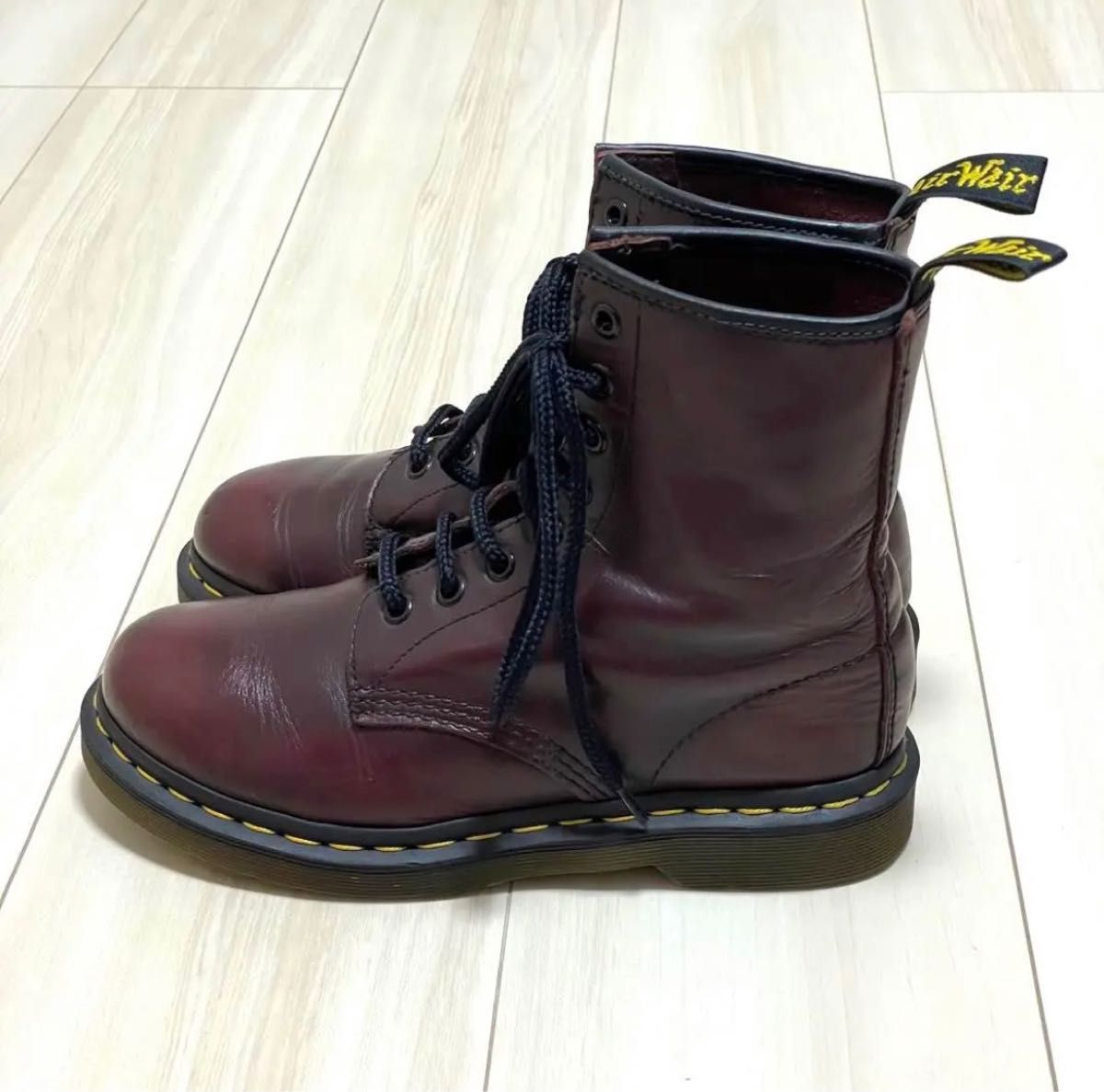 ★Dr.Martens ドクターマーチン 8ホール ブーツ バーガンディUK4★