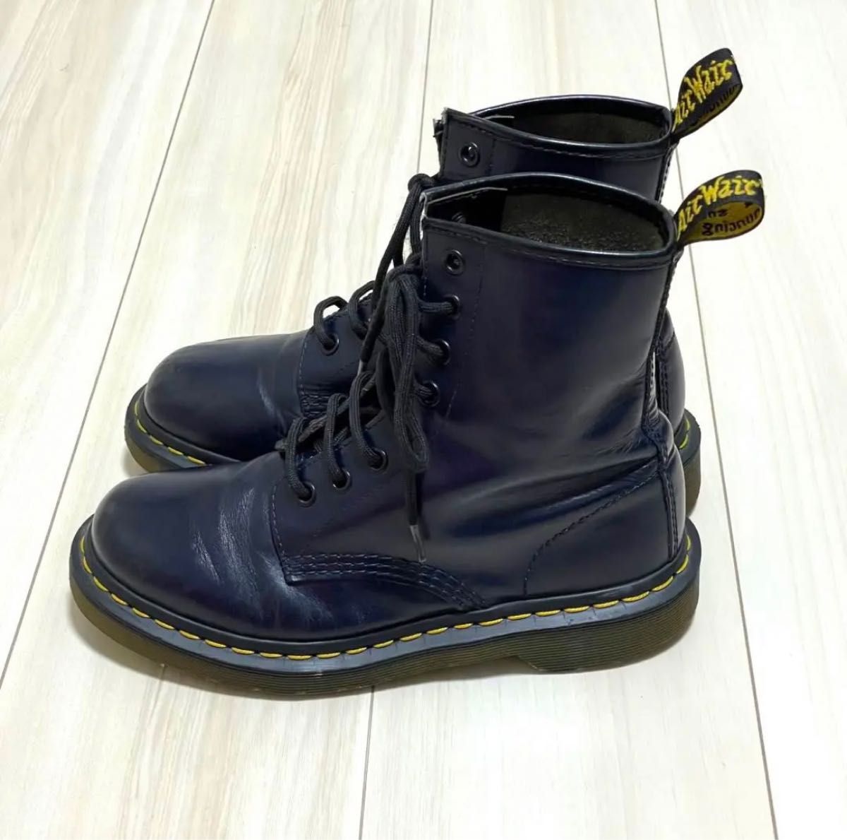 ★Dr.Martens ドクターマーチン 8ホール ブーツ ネイビー UK4★