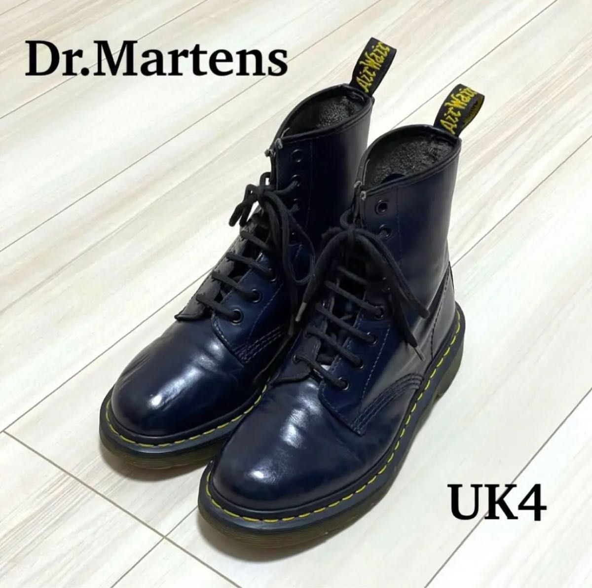 ★Dr.Martens ドクターマーチン 8ホール ブーツ ネイビー UK4★