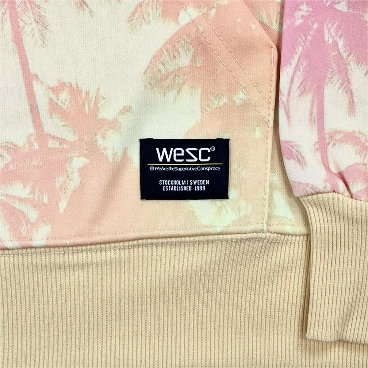 新品 ウィーエスシー WeSC 南国 トロピカル サンライズ サンセット 朝焼け 夕焼け サーフ パーカー オールオーバープリント ユニセックス M