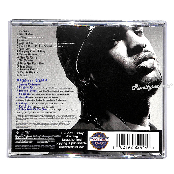 【CD/洋④】SLIM THUG /ALREADY PLATINUM (2CD)_画像2