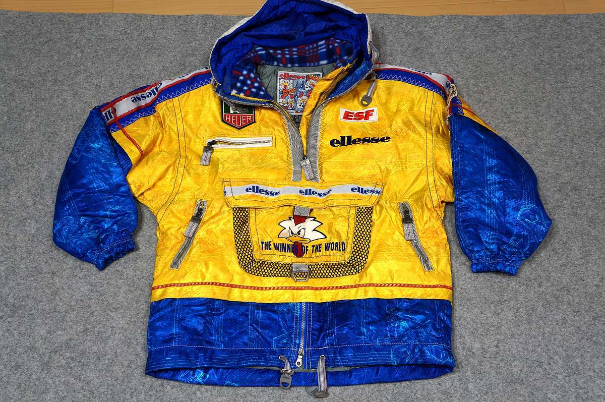 エレッセ ellesse スキーウェア フランス代表 ココリコ ニワトリ エレッセ ellesse スキーウェア フランス代表 ココリコ ニワトリ