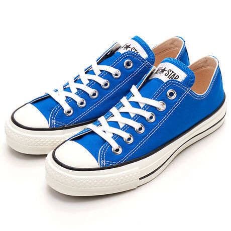  made in Japan Converse canvas all Star J OX blue 8 -inch 26.5cm sneakers limitation color 