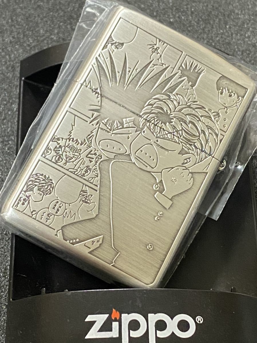zippo 今日から俺は シルバー 2面刻印 アニメ 希少モデル 2022年製 silver-