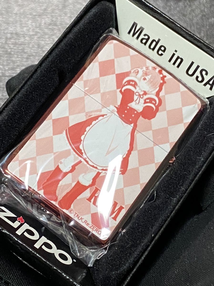 zippo RE.ゼロから始まる異世界生活 ラム レム 希少モデル 2020年製 RAM REM リゼロ ケース 保証書付き