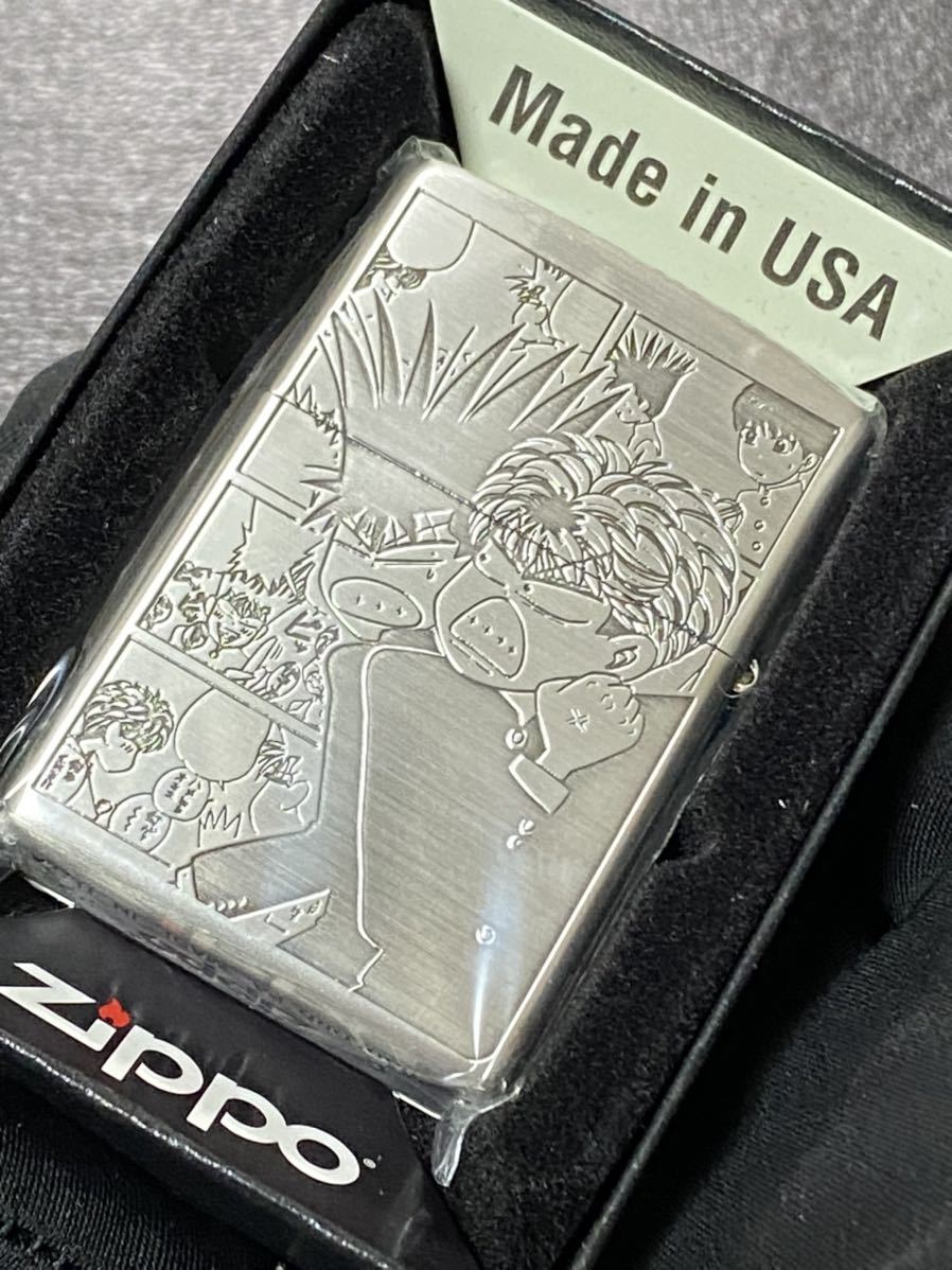 zippo 今日から俺は シルバー 2面刻印 アニメ 希少モデル 2022年製 silver ケース 保証書付き