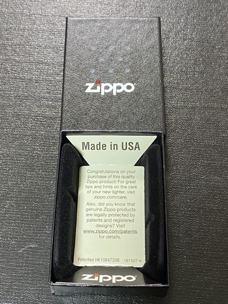 zippo ジャグラー シェル 2面刻印 ブラック 特殊加工 希少モデル 2021年製 GO GO CHANCE JUGGLER ケース 保証書付き_画像8