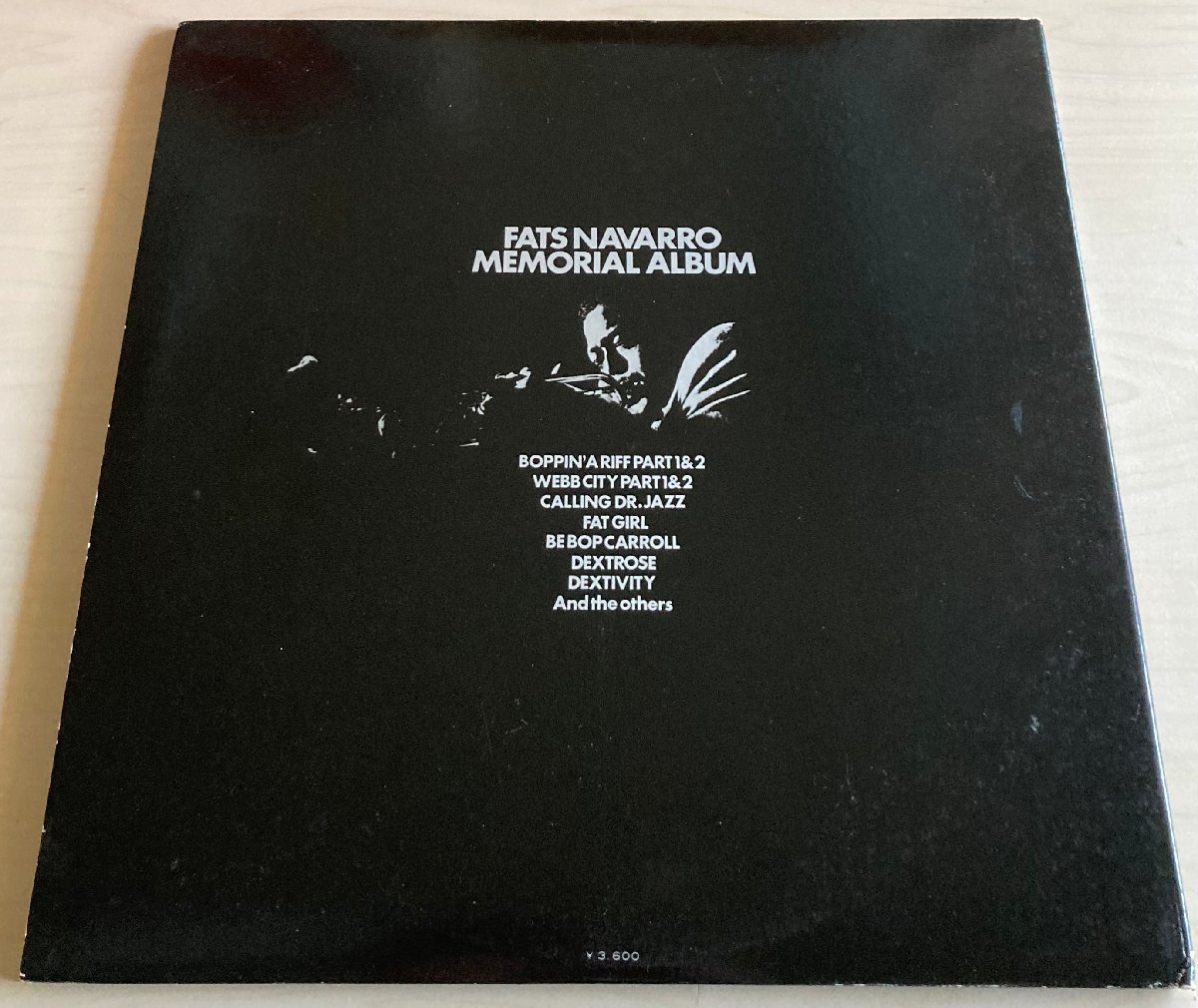 LPA21395 ファッツ・ナヴァロ FATS NAVARRO / メモリアル・アルバム　国内盤LP 2枚組 盤良好_画像2