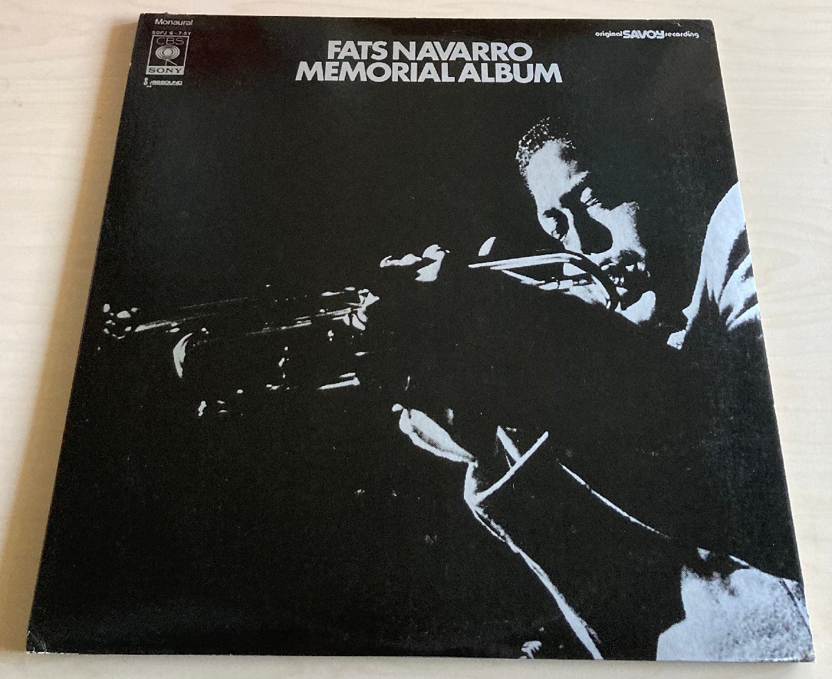 LPA21395 ファッツ・ナヴァロ FATS NAVARRO / メモリアル・アルバム　国内盤LP 2枚組 盤良好_画像1