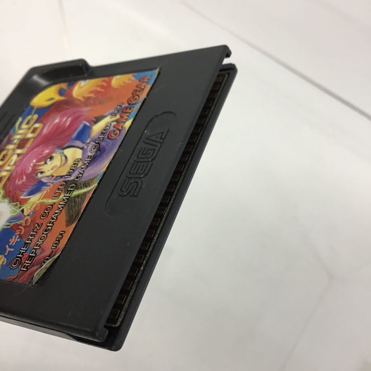 25【ジャンク扱い】GAME GEAR ゲームギア ソフト サイキック・ワールド ソフトのみの画像3