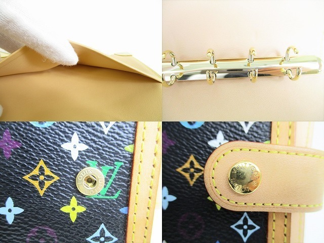 ルイヴィトン LOUIS VUITTON マルチカラー アジェンダ PM 手帳カバー ...