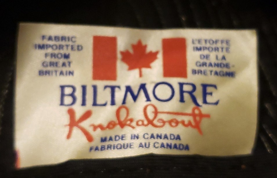 カナダ製　高級ハット　BILTMORE ハリスツィード　ハット_画像7