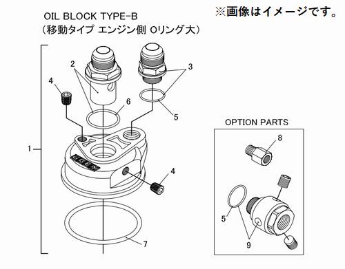 個人宅発送可能 TRUST トラスト オイルブロック 補修パーツ 【2】 センターボルト M20×P1.5-AN10 (12401149)_画像1