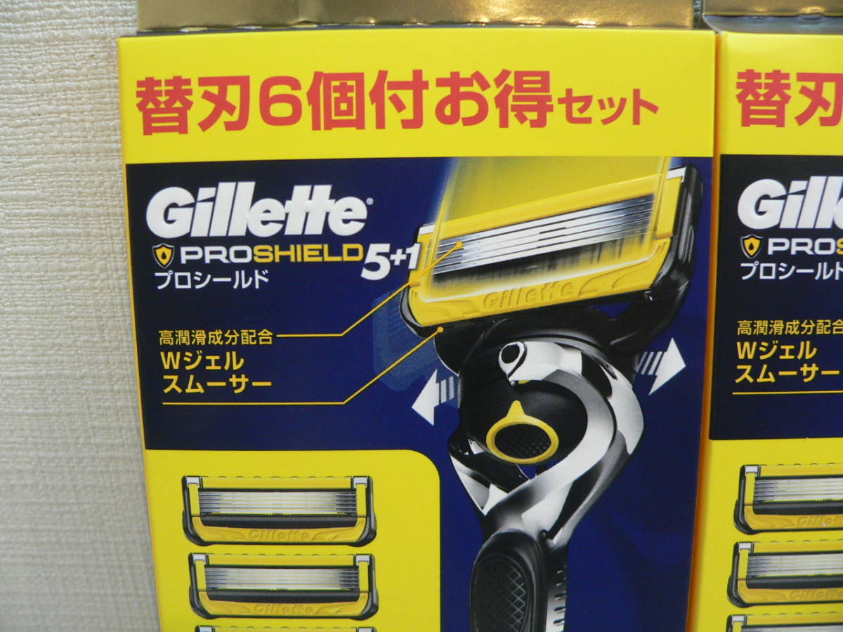逸品】 未使用ジレットプロシールド5+1 替刃4個入 10セット。 www