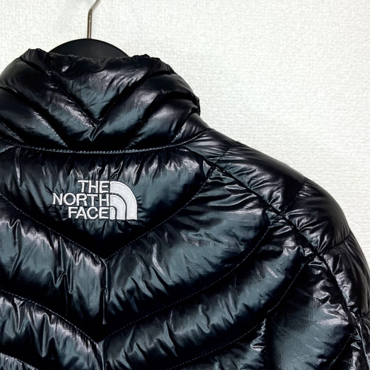 美品特価 ノースフェイス サミットシリーズ ダウンジャケット レディースM THE NORTH FACE 800フィル ブラック