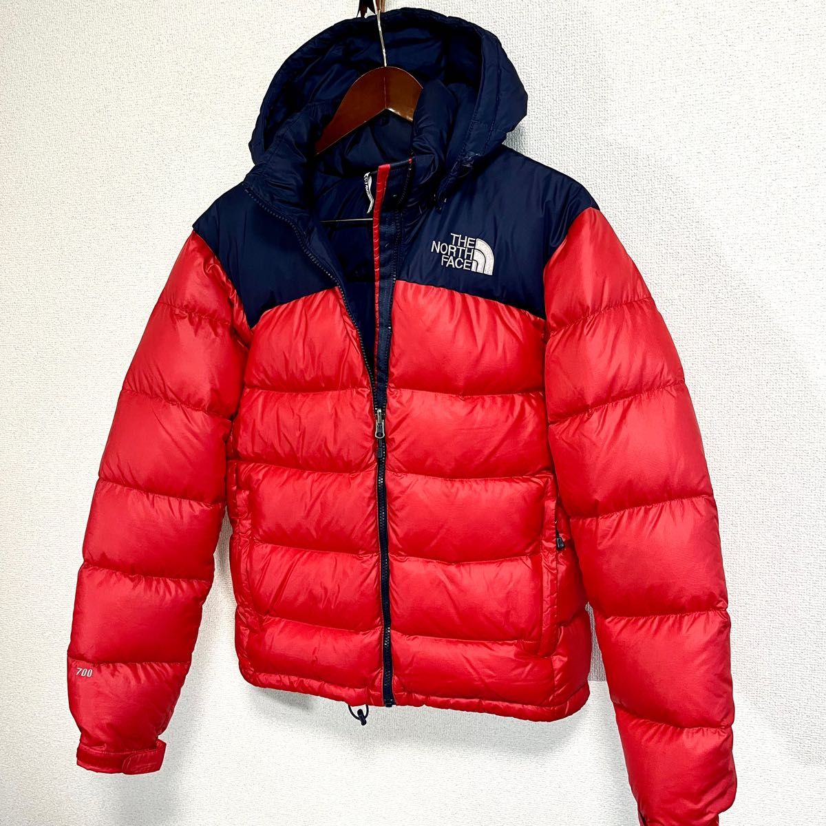 人気セール特価 THE NORTH FACE ヌプシ ダウンジャケット メンズS ノースフェイス フード着脱可能 700フィル