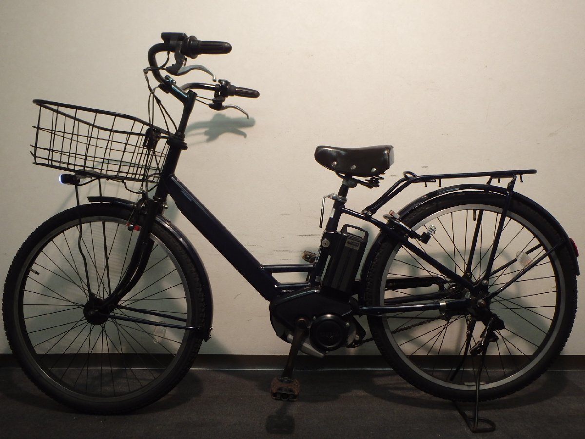 電動アシスト自転車 1円売切り 機関良好 ブリヂストン ステップ